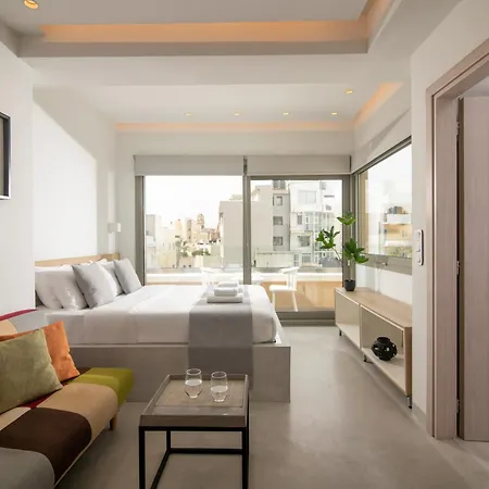 The Central Boutique Apartments Iraklio Exteriér fotografie